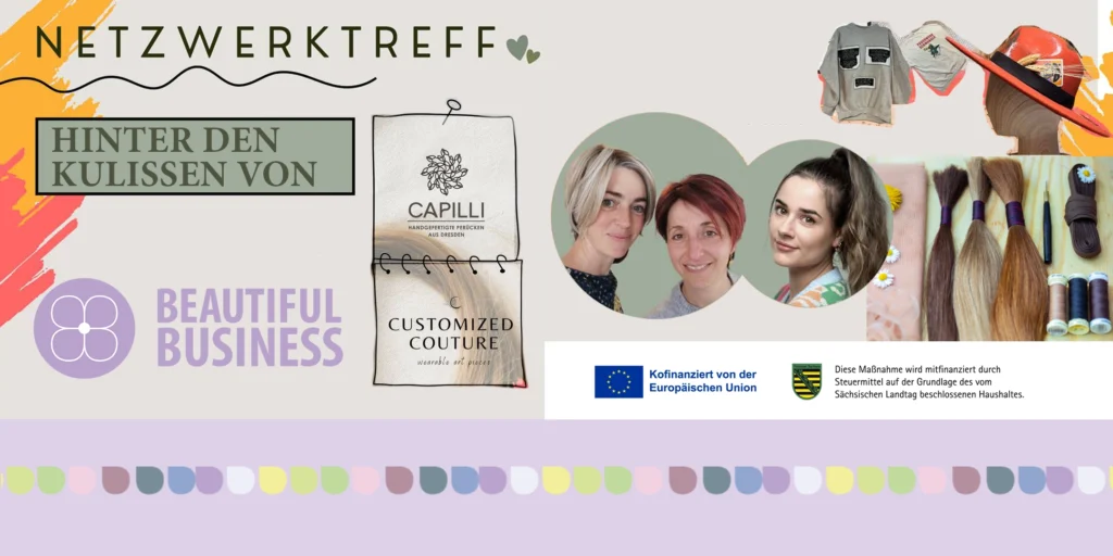 Beautiful Business Netzwerktreffen am 6.11.2025 mit Capilli Haarwerkstatt und Custumized Couture