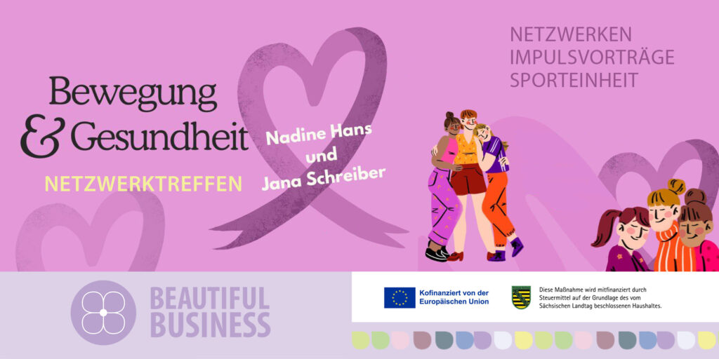 Netzwerktreffen Bewegung & Gesundheit mit Nadine Hans und Jana Schreiber am 23.01.2025 in Chmnitz