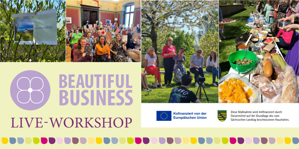 Erster Beautiful Business Live-Workshop in der Villa Gückelsberg