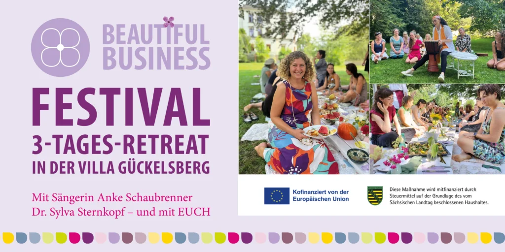 Beautiful Business Festival in der Villa Gückelsberg vom 30.06.2026 bis 02.07.2026